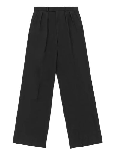 Nohavice AXEL ARIGATO Jackie Pleat Trouser Čierna | A0639001