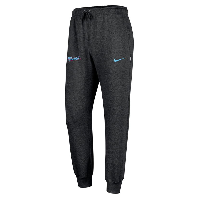 Tepláky Nike NBA Club Miami Heat City Edition Fleece Jogger Pants Šedá | HQ5483-010