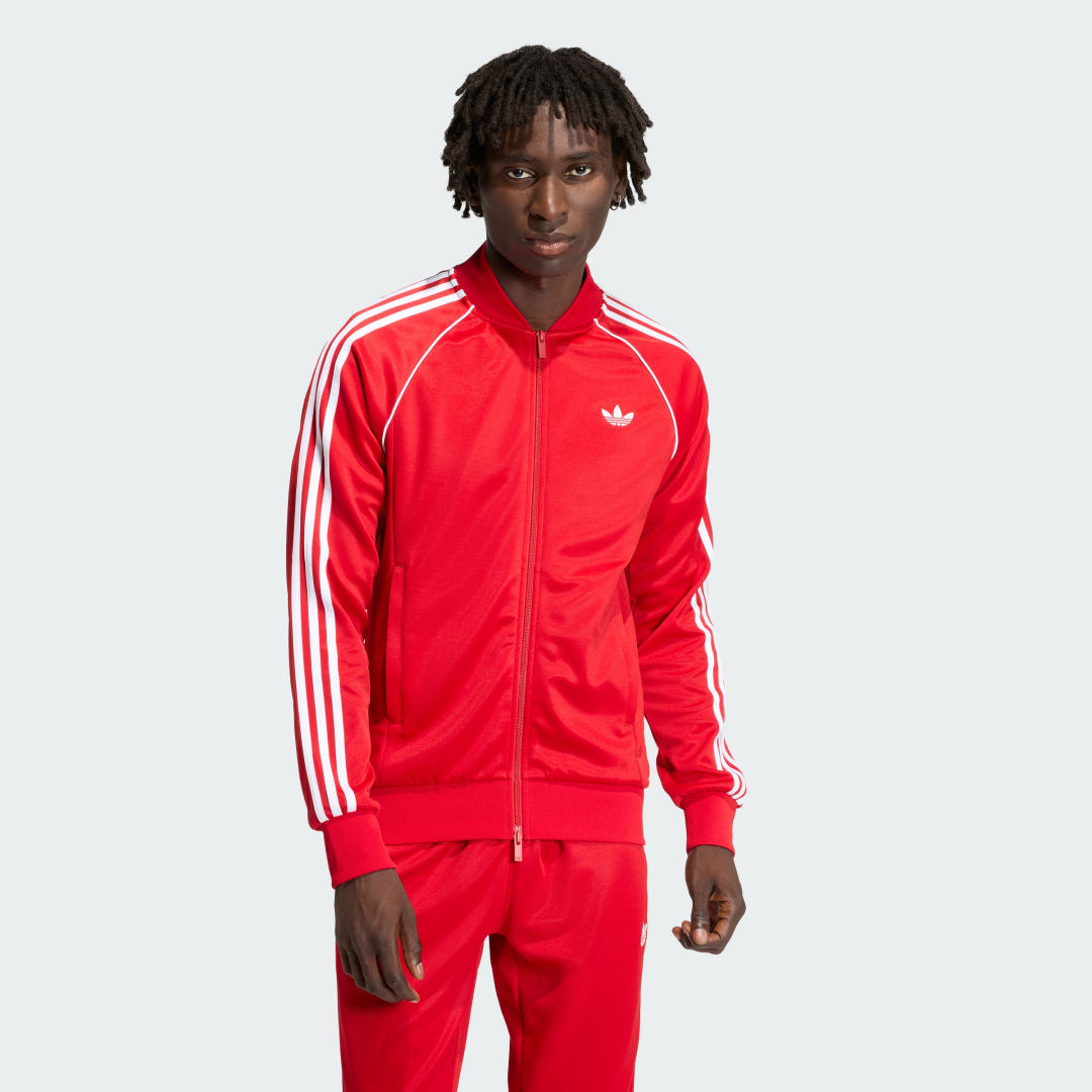 Súprava adidas Performance SST Track Jacket Červená | KE1670, 0
