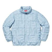 Designer Logo-Print Puffy Jacket