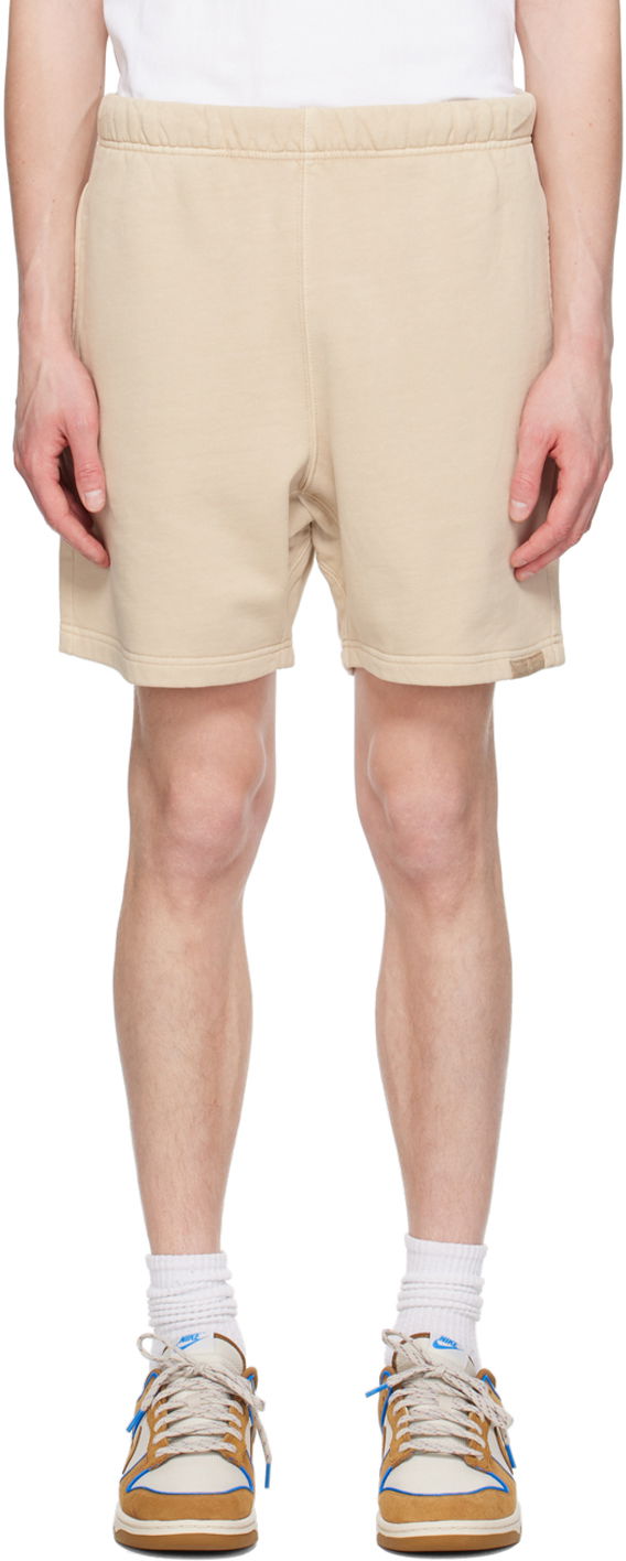 Šortky AAPE by A Bathing Ape AAPE by A Bathing Ape Patch Shorts Béžová | AAPSPMA675XXMBGL