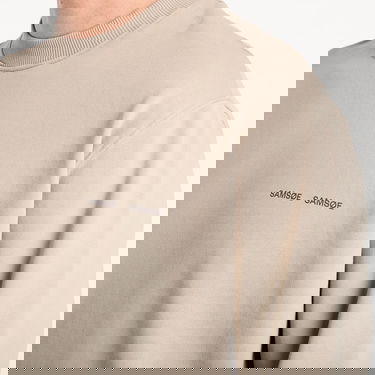 Mikina Samsoe Samsoe Samsøe Samsøe Norsbro Crew Neck Sweatshirt Béžová | M00018103_170205TCX, 2