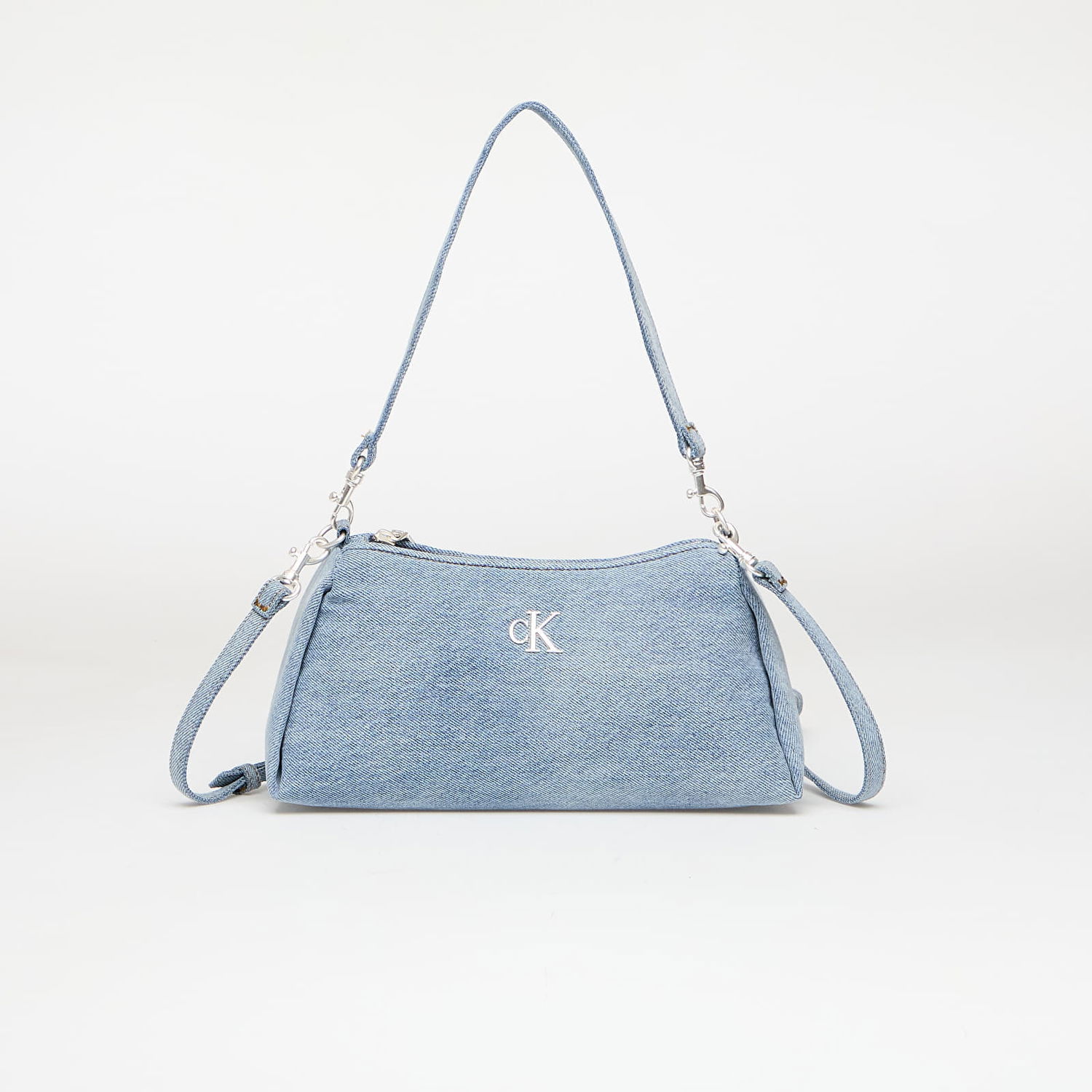Kabelka CALVIN KLEIN Calvin Klein Jeans Layla Denim Shoulder Bag Modrá | LV04F3222G VGO, 0