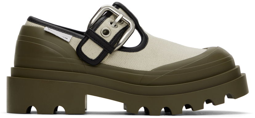 Tenisky a topánky Bottega Veneta Bottega Veneta Trek Mary-Jane Loafers Zelené | 796456-V2GY4-9248