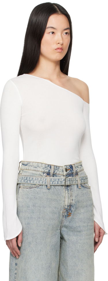 Body Ksubi Ksubi Blessings Love Sleeve Top Biela | WSP25FT015, 1