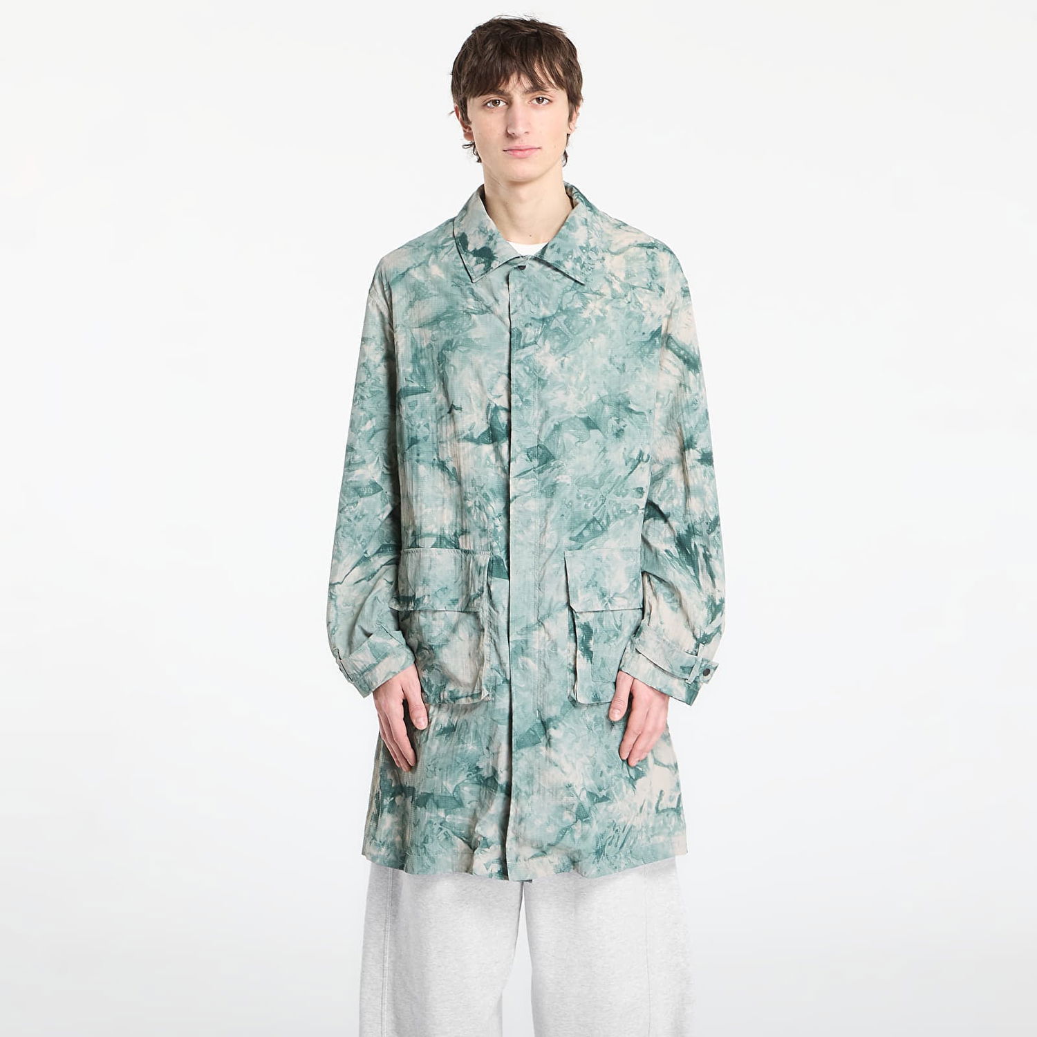 Bunda Y-3 Y-3 Marbled Long Jacket Rôznofarebný | KS5240, 0