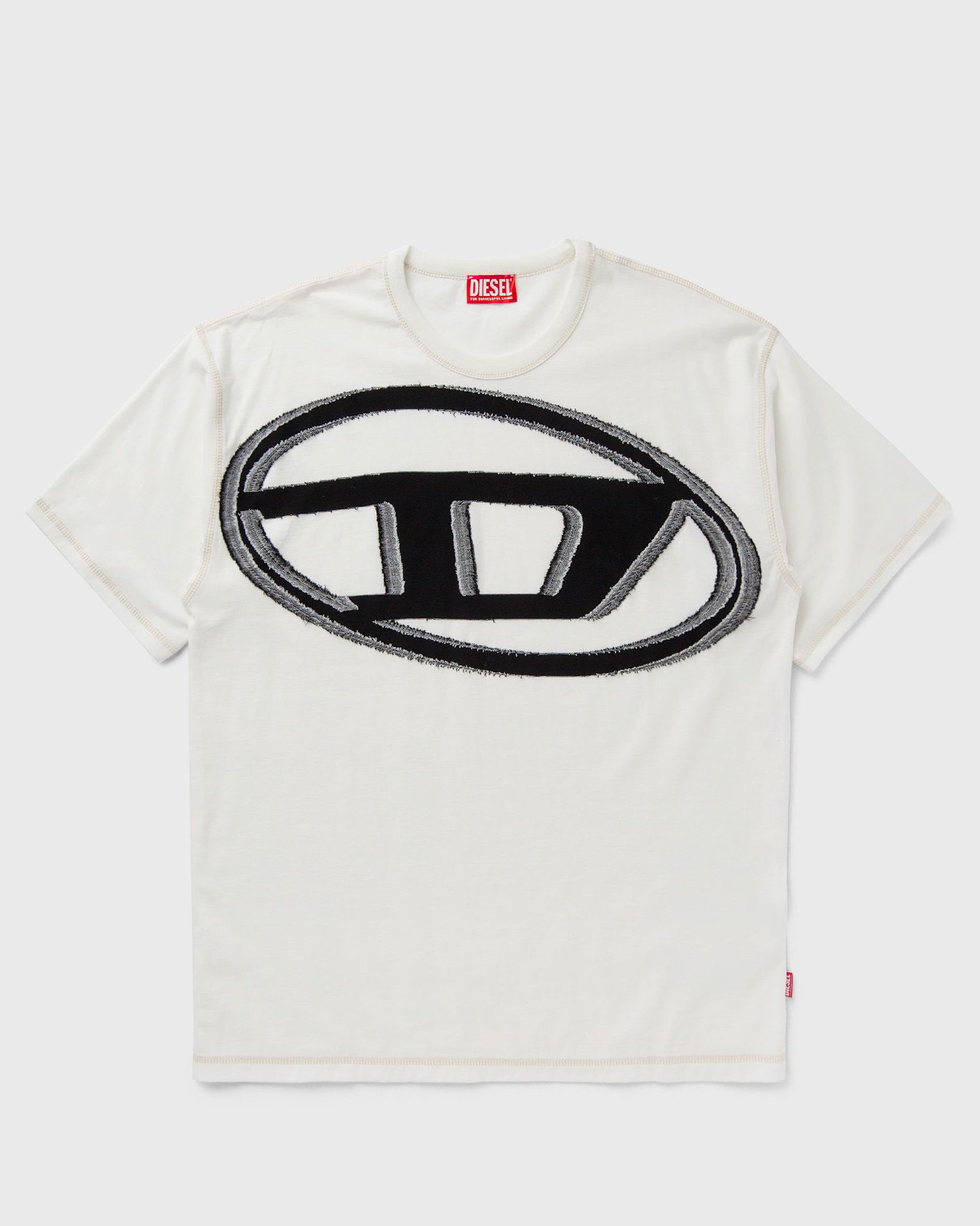Tričko Diesel T-DOXT Graphic T-Shirt Size XL Biela | A16185-0GIAS-141, 0