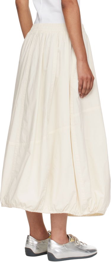 Sukňa YMC YMC Parachute Midi Skirt Biela | Q3YMB, 2