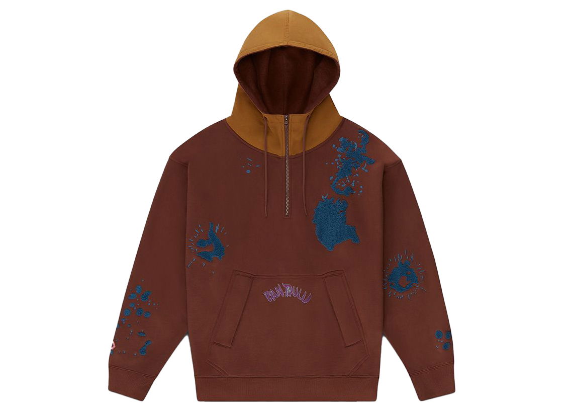 Mikina Converse Bandulu x Hoodie Hnedá | 10021726-A01, 0