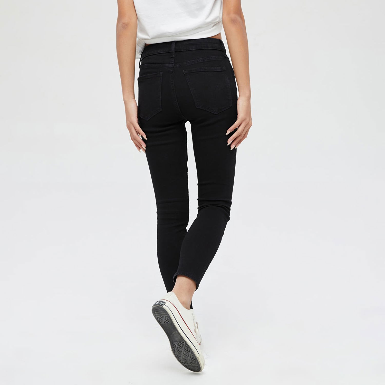 Džínsy GAP Denim Pants Jegging - High Rise Black Clermont Čierna | 619230-00, 1