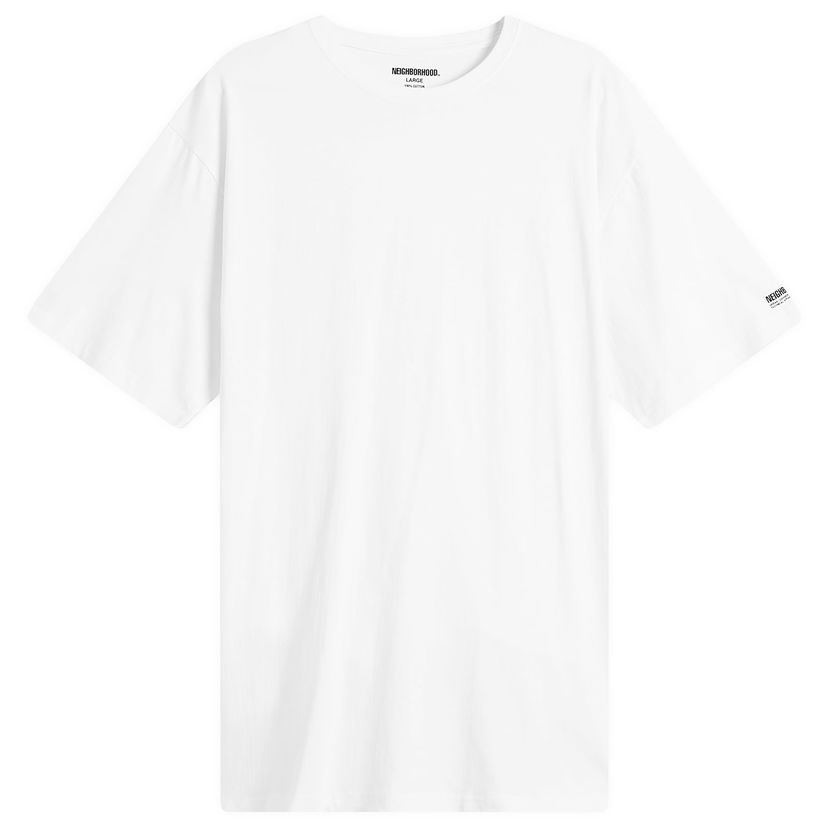 Tričko Neighborhood Classic 2 Pack T-Shirts, Size Large Biela | 252QTNH-UWM01-WHT