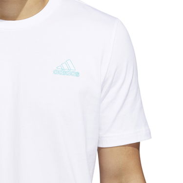 Tričko adidas Performance Sports Tee L Biela | HC6887, 3