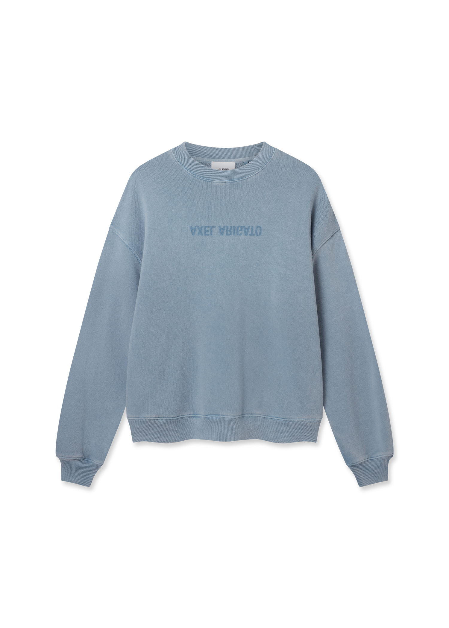 Mikina AXEL ARIGATO Washed Blue Sweatshirt Modrá | A3122002, 0