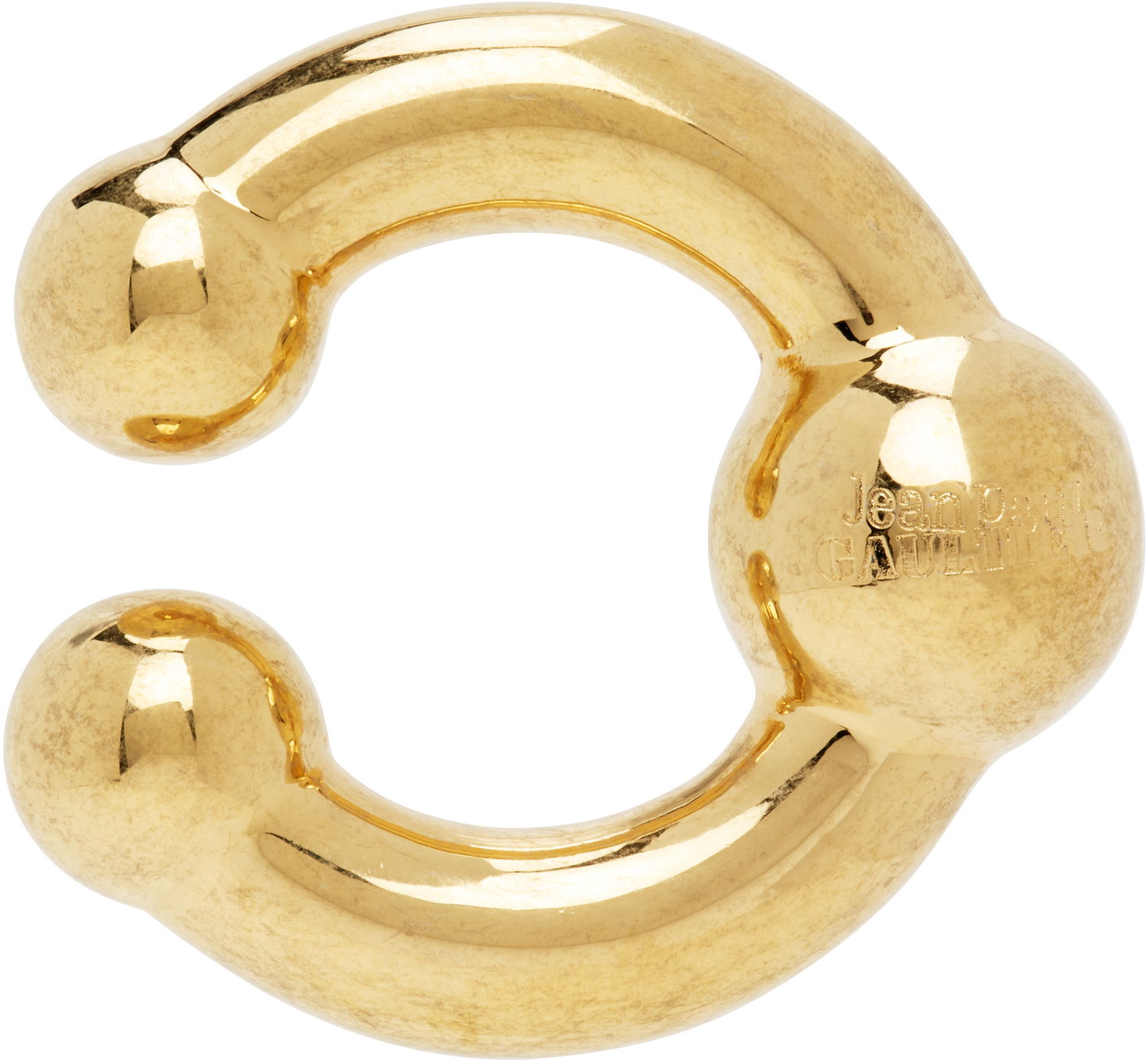Prsteň Jean Paul Gaultier Jean Paul Gaultier 'The Piercing' Ear Cuff Žltá | 24/25-U-BO037-X053-92, 0