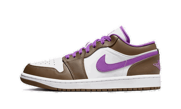 Tenisky a topánky Jordan Air Jordan 1 Low "Purple Mocha" GS Fialová | 553560-215, 3