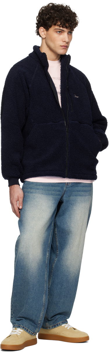 Mikina Dime Polar Fleece Sherpa Zip Jacket Navy | DIMEHO246NVY, 3
