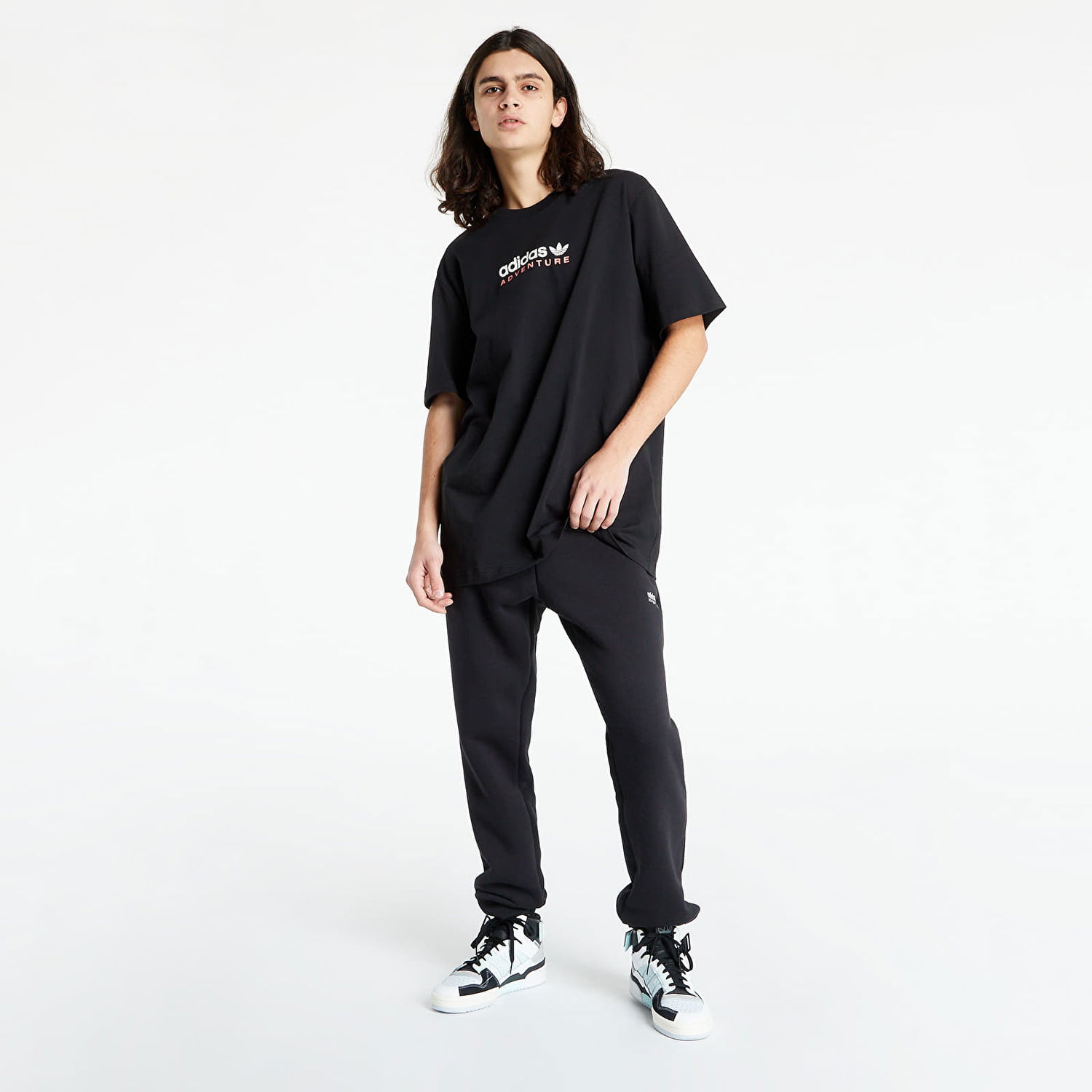 Tričko adidas Originals Adventure Mountain Spray Tee Čierna | HF4775, 0