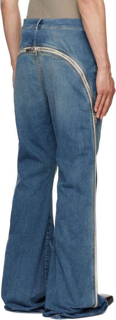 Džínsy Rick Owens Rick Owens DRKSHDW Hollywood Bolan Banana Jeans Modrá | DU01E3363 SDWB, 2