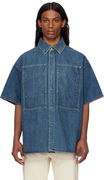 Jil Sander Patch Pocket Denim Overshirt