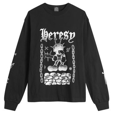 Tričko Heresy Fightin Long Sleeve T-Shirt Čierna | HSS25-T11-BLK, 0