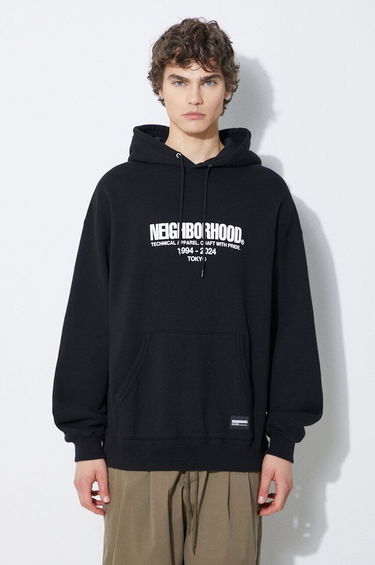 Mikina Neighborhood NEIGHBORHOOD Classic Hoodie Čierna | 241FPNH.CSM04, 0