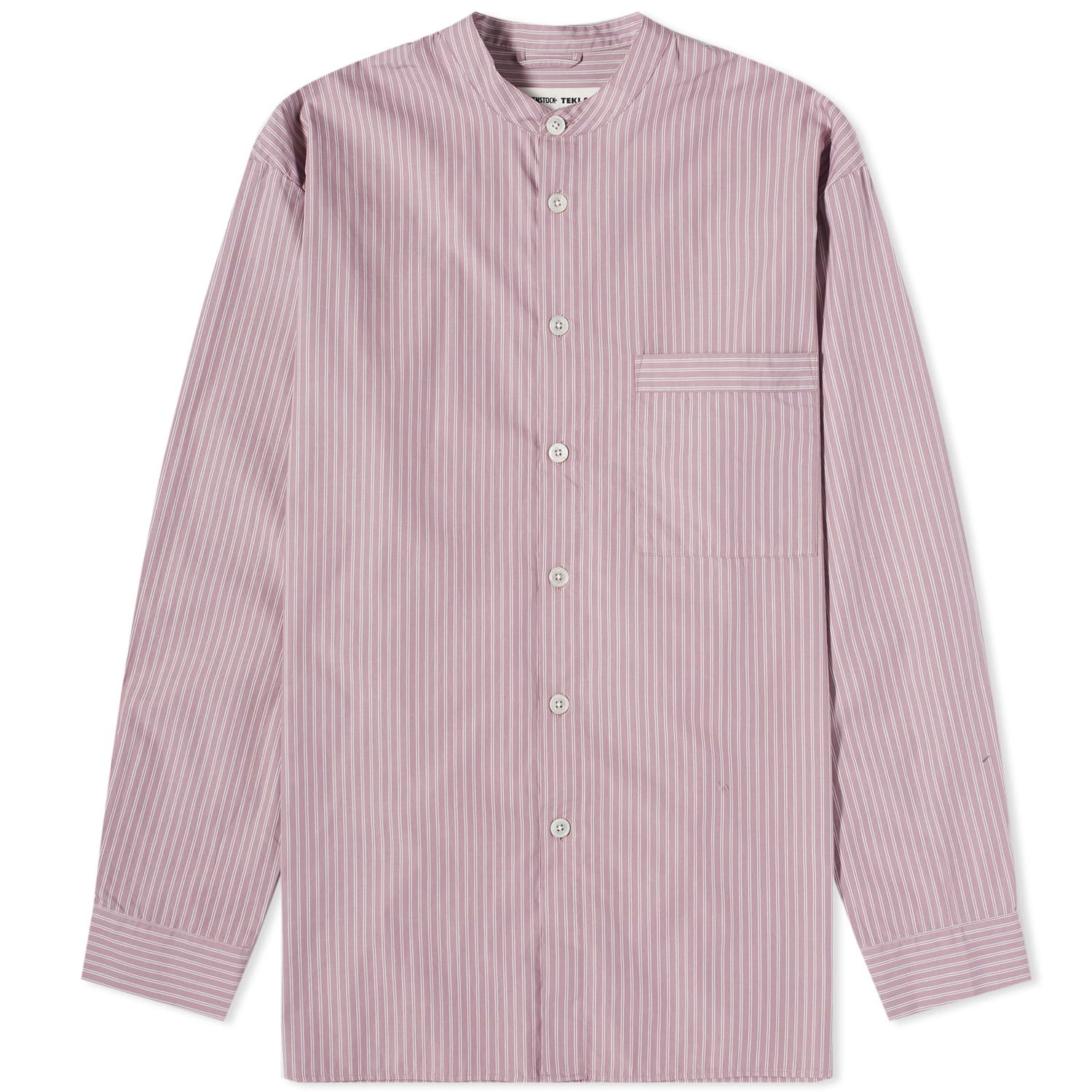 Košeľa Birkenstock 1774 x TEKLA Long Sleeved Shirt "Mauve" Ružová | SWT-MAS-MV, 0