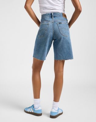 Šortky Lee Lee Rider Loose Shorts, Size 32 Modrá | 112363532, 1