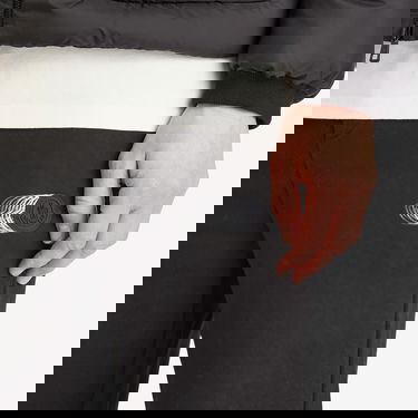 Tepláky Moncler Swoosh Logo Cotton Sweatpants, Size X-Small Čierna | 8H000-12-809KR-999, 5