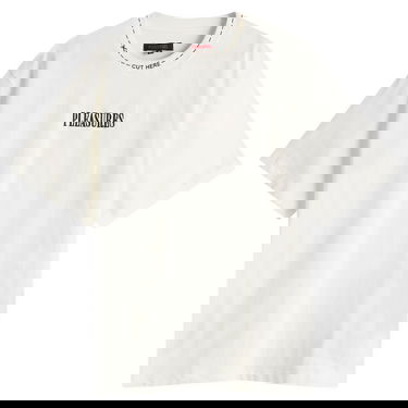 Tričko Pleasures Pleasures Cut Here Heavyweight T-Shirt Biela | P25SP027-WHT, 1
