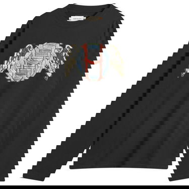 Tričko Honor The Gift Honor the Gift Honor Wings Long Sleeve T-Shirt, Size Large Čierna | HTG250248-BLK, 0