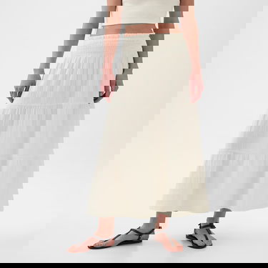Sukňa GAP Skirt Pull On Gauze Maxi Skirt New Off White Béžová | 857496-02, 0