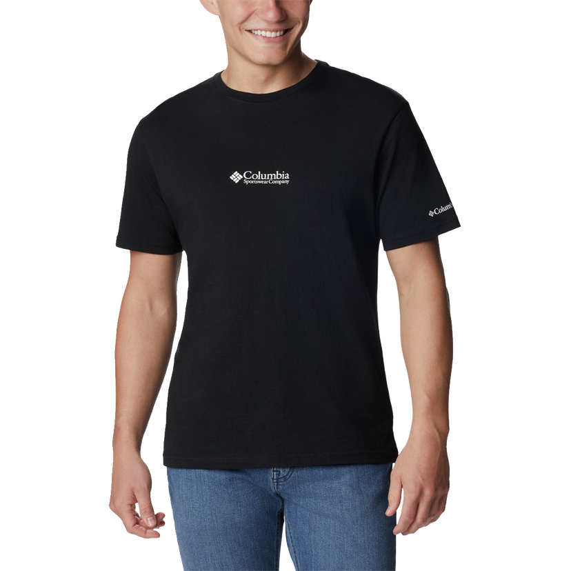 Tričko Columbia CSC Basic Logo Short Sleeve T-Shirt Čierna | 1680051020