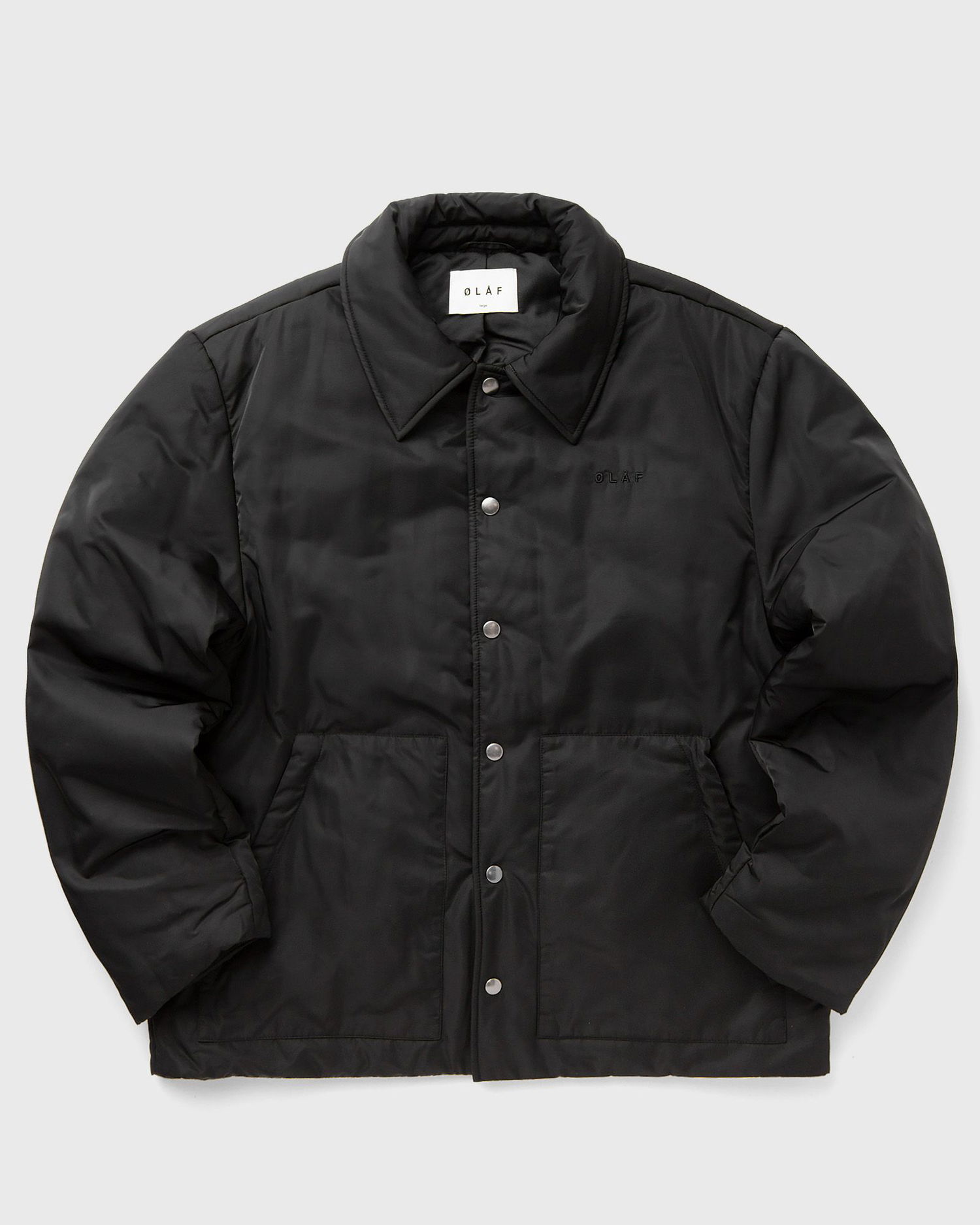 Vetrovka ØLÅF Padded Coach Jacket XL Čierna | M180516-BLACK, 0
