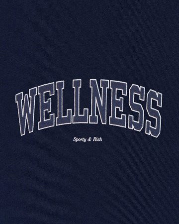 Mikina Sporty & Rich Wellness Ivy Cropped Hoodie Navy | HC851NA, 1