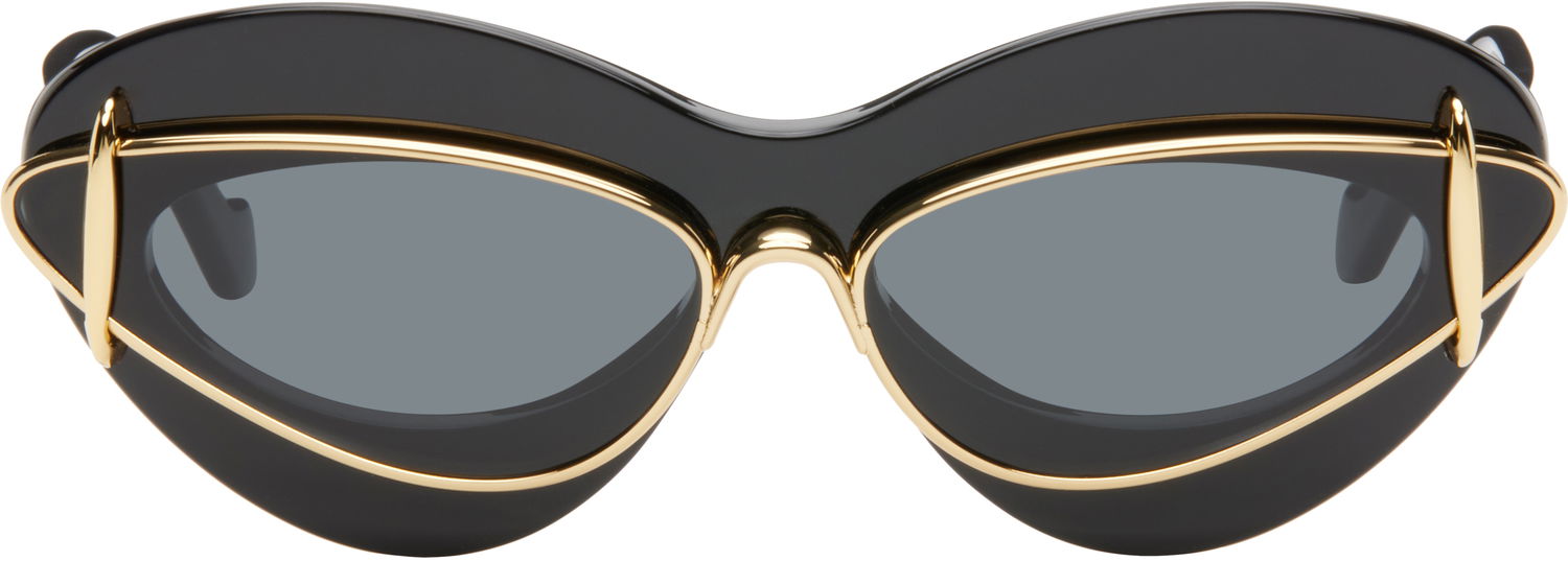 Slnečné okuliare Loewe Cateye Double Frame Sunglasses Čierna | LW40119I@6701A 192337151095, 0