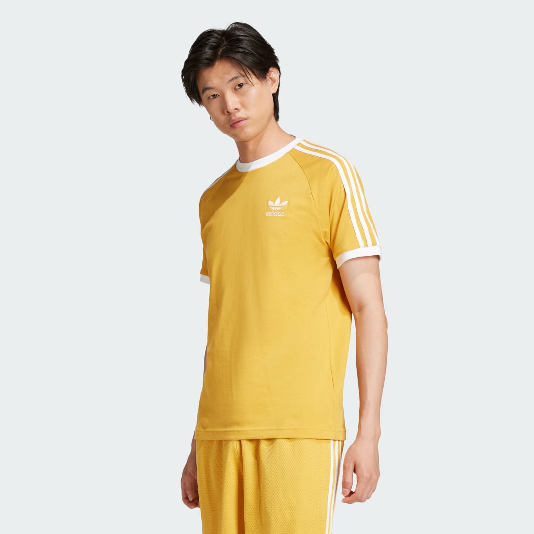 Tričko adidas Performance Adicolor Classics 3-Stripes Žltá | IZ2370, 0