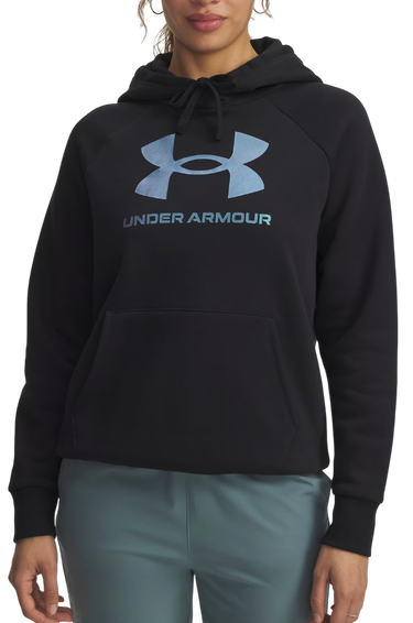 Mikina Under Armour Rival Fleece Shimmer Hoodie Čierna | 6003710-007, 0