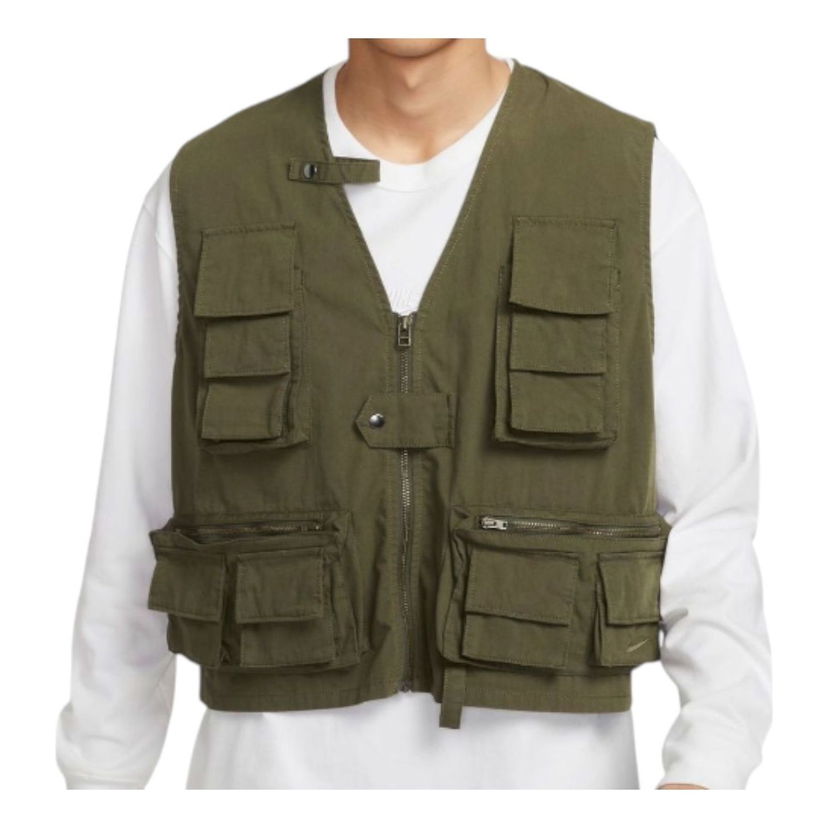 Vesta Nike Life Utility Vest Zelené | FN3215-325