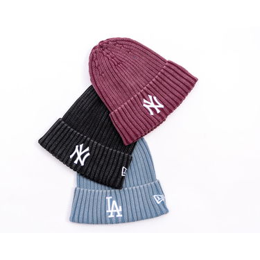 Kulicha New Era MLB Mini Logo Cuff Beanie NY Yankees Vínová | 60691187, 2