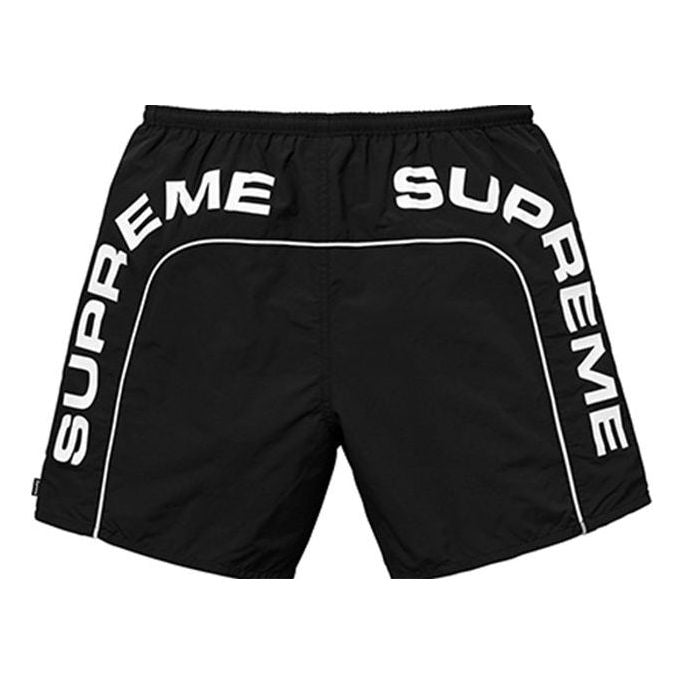 Plavky Supreme Arc Logo Water Shorts Čierna | SUP-SS18-297