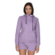 Full-Zip Hoodie and Shorts Set