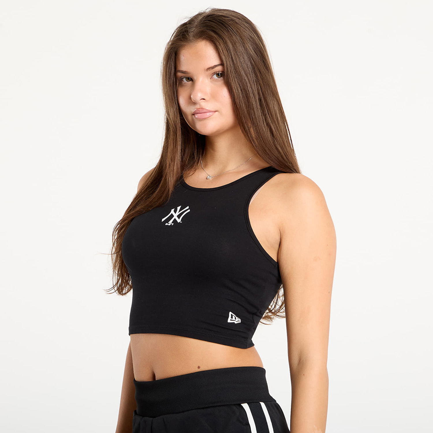 Crop Top New Era New Era MLB Midi Crop Top New York Yankees Čierna | 60684410, 1