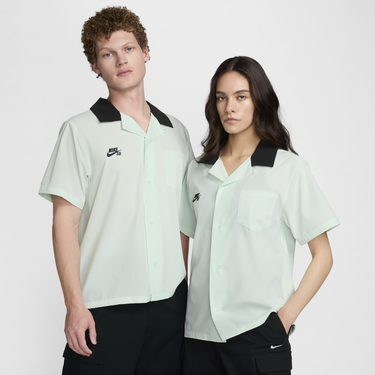 Košeľa Nike SB Agnostic Icon Shirt Green Black Biela | FZ4058-394, 4