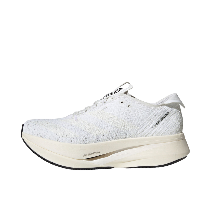 Bežecké topánky adidas Performance Adizero Prime Strung Non Dyed Core Black Cloud White Biela | GY2595