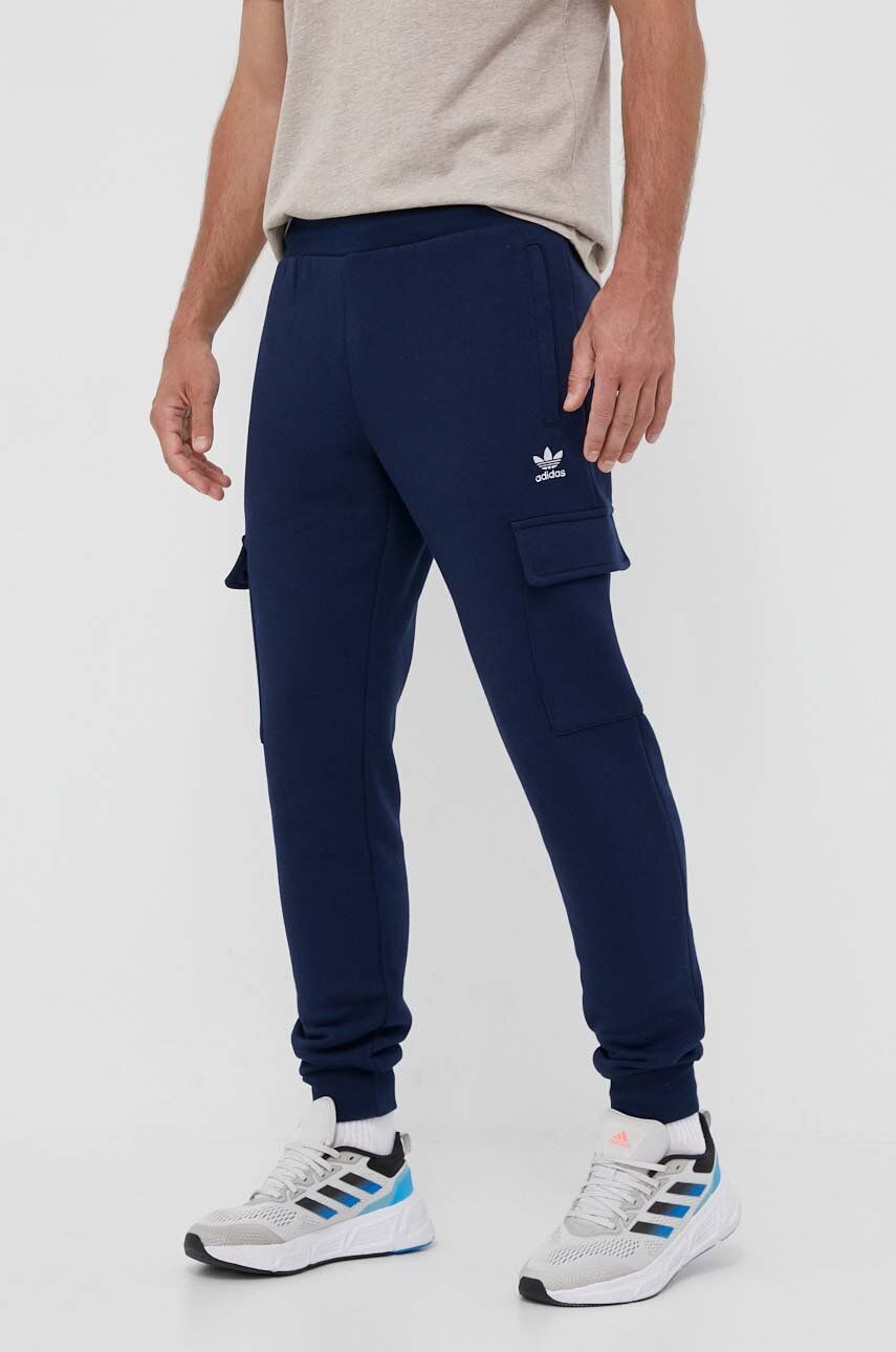 Tepláky adidas Originals Essentials Cargo Sweatpants Navy | IU4875, 0