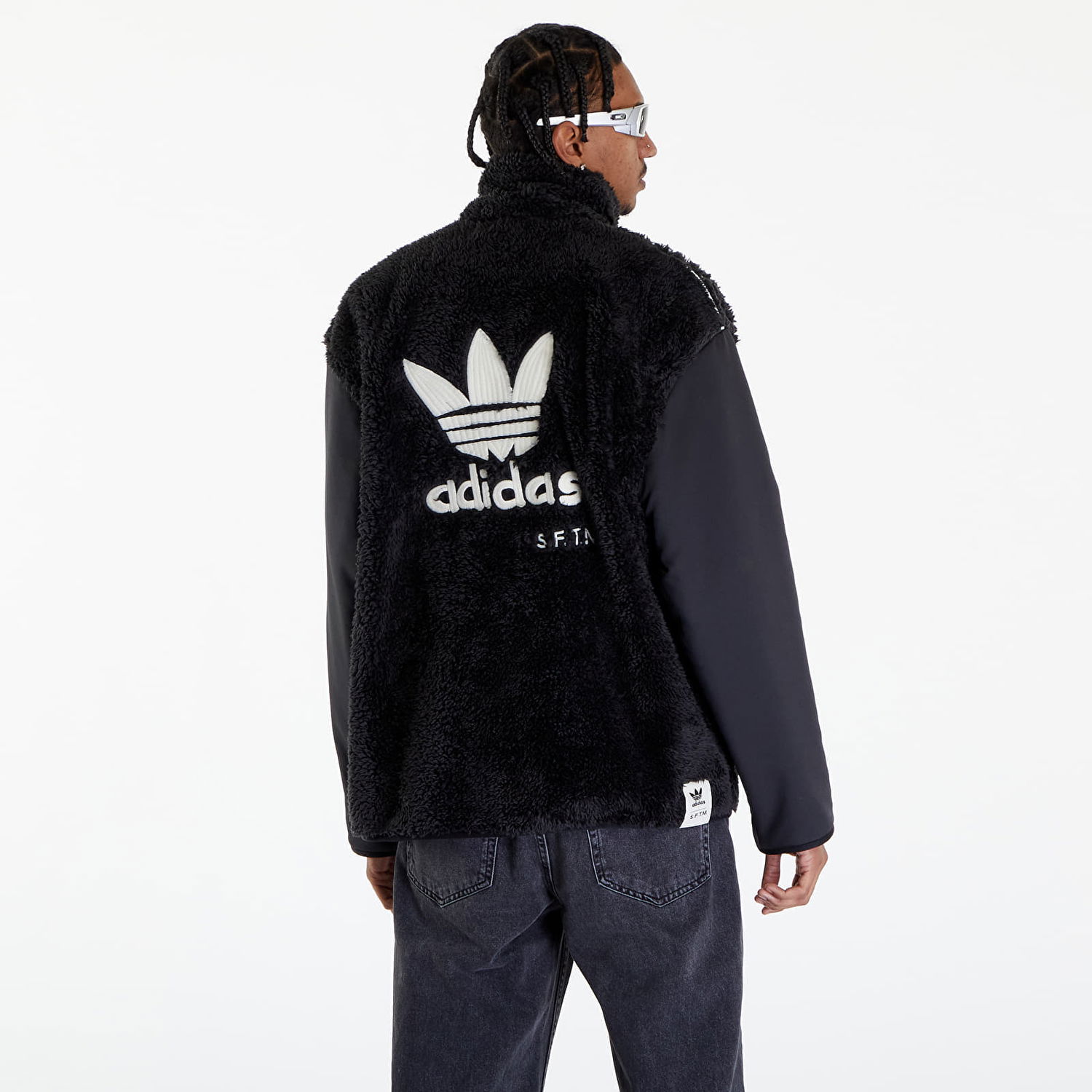 Bunda adidas Originals Song For The Mute x Fleece Jacket UNISEX Black Čierna | IY9513, 1
