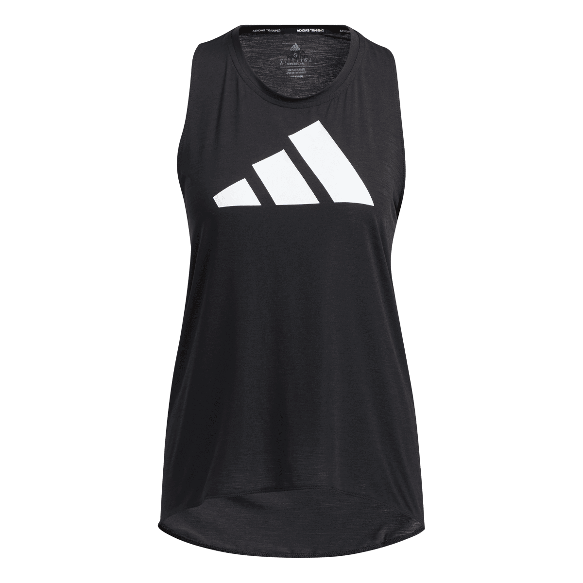 Tielko adidas Originals Training 3-Stripes Logo Tank Top Čierna | HD9593, 0