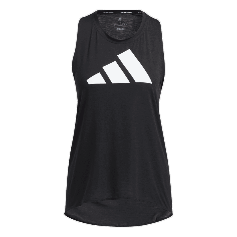 Tielko adidas Originals Training 3-Stripes Logo Tank Top Čierna | HD9593