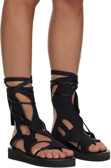 Doplnky Ottolinger Ottolinger Strappy Flat Sandals Čierna | 3100403, 3