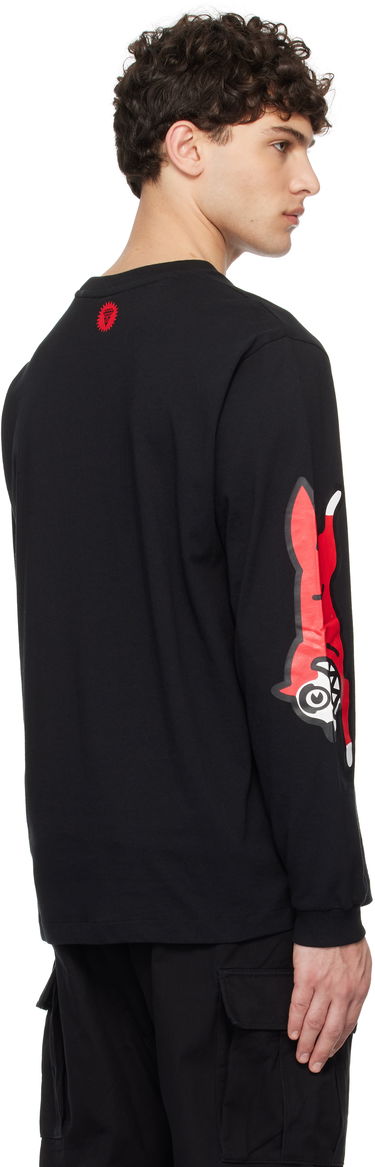 Tričko BBC IceCream ICECREAM Running Dog Long-Sleeve T-Shirt Čierna | IC24486, 2
